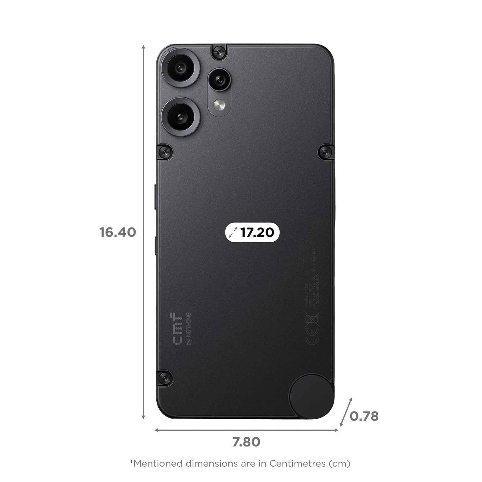 Buy Nothing CMF Phone 2 Pro 5G (8GB RAM, 128GB, Black) Online - Croma